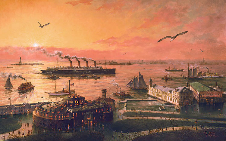 Old New York Harbor