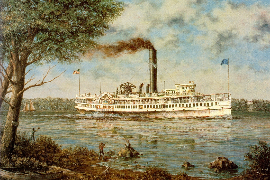 "St. Johns" on the Potomac River - 1910