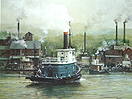 Harbor Tug (John Berkey)