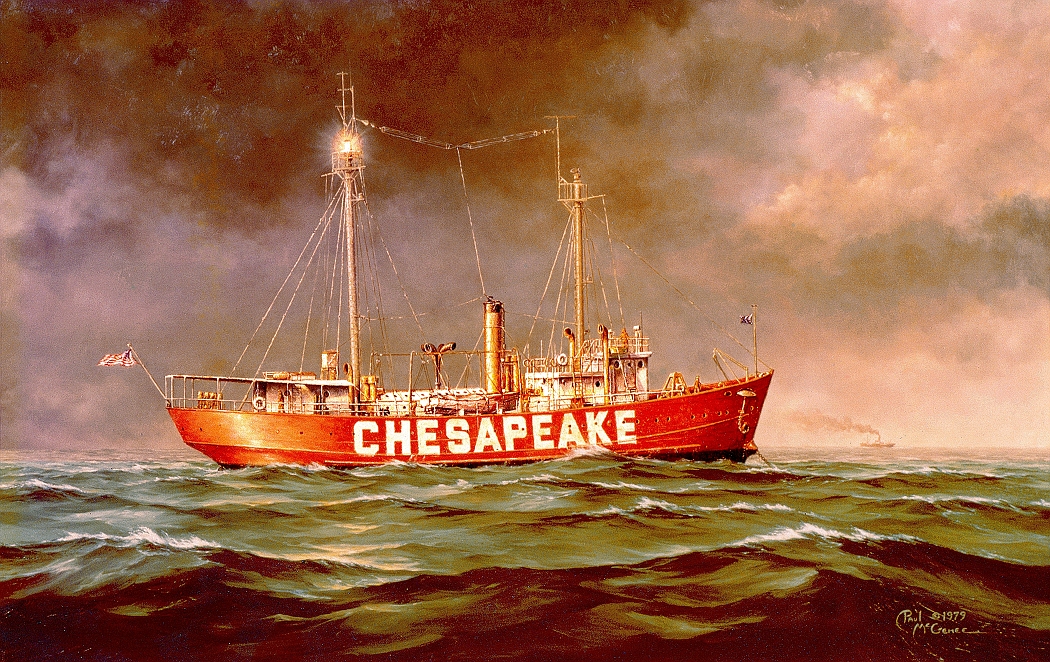 Lightship "Chesapeake" On Station (Paul McGehee)