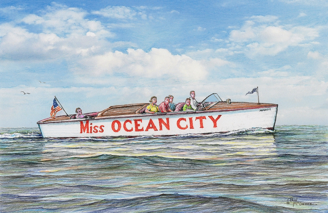 "Miss Ocean City" - 1941 (Paul McGehee)