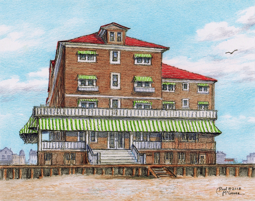 The Commander Hotel - 1930 - Ocean City, Maryland (Paul McGehee)